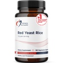 Designs for Helse RYR Synergy - Red Yeast Rice Supplement - 1200mg Rød Yeast Rice + CoQ10 å støtte kardiovaskulær helse + vedlikehold av lipid nivåer i normal rekkevidde (120 kapsler)
