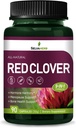 Rød Clover Blossoms Herb Hormone Harmoni kapsler for kvinner, Menopause Relief Herbal kosttilskudd med svart cohosh Wild Yam naturlig ekstrakt. 90 Antall
