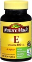 Natur laget dl-alfa-vitamin E 400 IU Softgels 180 Myke Gels (pakke på 8)