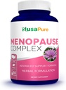 NusaPure Menopause Complex : Svart Cohosh og urte ingredienser - 60 kapsler