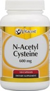 Vitacost N-Acetyl Cysteine (NAC) -- 600 mg - 120 kapsler