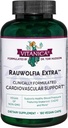 Vitanica Rauwolfia Extra - hjertehelse Supplement - støtter blodtrykket allerede innenfor et sunt område - Supplement med magnesium, CoQ10 & Snaproot - 180 Vegan Caps