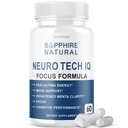 Neuro Tech IQ Brain Supplement Neurotech Iq Focus Formula piller (60 kapsler)
