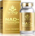 120 Capsule NAD + Supplement 1000 mg - True NAD + & Resveratrol, NMN Alternativ for Anti-Aging