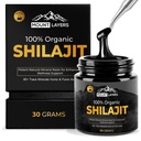 Pure Shilajit Resin med Fulvic Acid - Himalayan Shilajit for menn og kvinner med 85 + Trace Minerals - Støtter metabolisme - Bone Helse og Immunsystem - 500mg - 60 Servering - 30g Jar