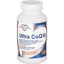 Ultra CoQ10 Coenzym Supplement for Cardio Helse, 150 mg CoQ10 - Ubiquinon - Per 2 Softgels m/Saflower olje og tokoferoler, 6X Bedre absorpsjon for hjerne og muskel helse, 120 Softgels
