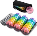 [Upgrade] Månedlig piller Organizer 2 ganger om dagen, En måneds boks PM, Daglig tilfeller Stor 4 uke,Medikasjon 28 dager dispenser for piller, fish oljer, vitamin,Supplement (Rainbow)...