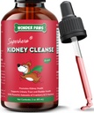 Wonder Paws Premium Nyre støtte for hunder – Cranberry Supplement for hunder – Hunde UTI behandling – Støtter Bladder, Detox, urin- og nyrehelse – flytende nyresupplement for hunder 2 oz (60ml)