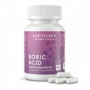 Seroflora Boric Acid Vaginal Suppositories 600 mg 30 kapsler - Boric Acid piller for kvinner - Vaginal Helse pH Balance for kvinner - støtter Vaginal Odor Control. Laget i USA.