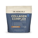 Dr. Mercola Collage Complex Powder - støtter huden elastisitet og felles funksjon - Multi-kilde Collage Typer I II III - 10,89 oz (30 Serveringer) - Sjokolade