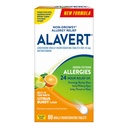 Alavert Allergi 24 timers relief, Citrus Burst Flavor, oralt disintegrere Allergi tabletter, Ikke-drowsy Antihistamine, Loratadin 10 mg, 60 Count
