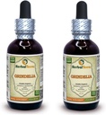 Grindelia (Grindelia Camporum) Tinktur, tørket Herb flytende ekstrakt (Brand Navn: HerbalTerra, Proudly laget i USA) 2x2 fl.oz (2x60 ml)