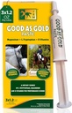 TRM God som gull equine beroligende kosttilskudd lim inn for avslapning og fokus | Tryptophan, magnesium, B vitaminer - 3 Qty x 1,23 oz (3 Qty x 35g) - 3 Qty x 1,23 oz
