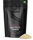 Organic Milk Thistle pulver 150g - kilde til rensing Silymarin - laget av kaldtpresset melk Thistle - Vegan, rå, ikke-GMO.