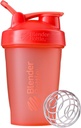 BlenderBottle Classic Shaker Flaske Perfekt for proteinshake og pre trening, 20-Ounce, Coral