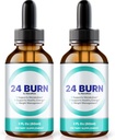 NutraRize (pakke med 2 24 Burn Drops, Alt-Naturlig 24Burn Flytende Supplement, Offisiell ernæringsformel for å støtte en sunn og aktiv livsstil, Gotas anmeldelser (60 Serveringer)