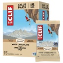 CLIF BAR - Energi Protein Bars - Hvit sjokolade Macadamia Nut - laget med økologisk havre - Energibarer - Ikke-GMO - (15 Pack)