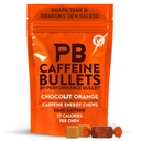 Koffein Bullet Energi Chews - sjokolade oransje. 16 * 85mg - Raskere Kick Than Pills, Gels & Gum. Sportsvitenskap for løping, Sykling, Gaming. En pre trening utholdenhet øker.