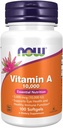 Nå Matvarer, vitamin A, 10.000 IU, 100 Softgels
