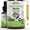 Cat Accelerator Relief - kan bidra til å redusere galaktose og blokkerte bowler, forbedre Bowell bevegelse, og mye mer - Accelerator Relief for katter - Cat Laxative - 1 fl oz - Kylling Flavor (2)