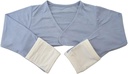 Sink-fyldede Rayon Eczema Ansikts Anti-Scratch erme dekke vest (24 months Bule)