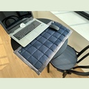 Grounding Big Multi Pad-Stainless stål stoff, 24x16 tommer (Navy)