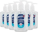 Germ-X Advanced hånd sanitizer, ikke-tørkende moisturizing Clear Gel, øyeblikkelig og ingen renser formel, Tilbake til skolens forsyninger College, pumpeflaske, 8 Fl Oz (Pack of 6)