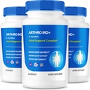 (3 Pack) Arthro MD + Kapsler, Offisiell Arthro MD felles støtte, all naturlig formel for å støtte fleksibilitet og mobilitet, Premium piller for sunne ledder, Arthro M D gjennomgang (180 kapsler)