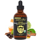 PURA D'OR 4 Oz ORGANIC Beard Blødeolje - Original Sandalwood Scent - Leave-In Conditioner, Argan & Jojoba Olje - Mustache omsorg & vedlikehold, Øk mykhet og styrke - Beard hår, hud & ansikt