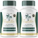 (Offisiell 2 Pack) Tropislim, Tropislim Alle naturlige Caribbean Flush, Vekttap Supplement, Tropislim Slimming Kapsler for kvinner, Sunn livsstil + Leaner Physique, Tropisk Anmeldelser (120 Kapsler)