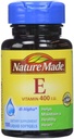 Natur laget dl-alfa-vitamin E 400 IU Softgels 100 ea (Pack of 4)