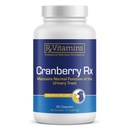 RX Vitaminer Cranberry Capsules - Cranberry Supplement for hunder og katter - Støtter for urinveien Tract Health and Bladder Health - Cat UTI Remedy og Hund UTI Forebygging - Økt immunstøtte - 90 count