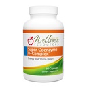 Velvære ressurser Super Coenzym B-kompleks - 90 kapsler - vitamin B12, vitamin B-kompleks for hårvekst, adrenal støtte og stress relief - Metylert B12, Folat, Biotin, Riboflavin, Thiamin
