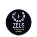 ZEUS Beard Balm, Naturlig Beeswax & Shea Butter Balm, Mykning balsam for ansiktshår – MADE I USA (Sandalwood) 2 oz.