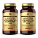Solgar Glukosamine Hyaluronsyre Chondroitin MSM - 120 tabletter, pakke av 2 - fremmer sunne ledd, støtter komfortable bevegelse - ikke-GMO, Glutenfri - 80 Total Services