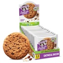 Lenny & Larry's The Complete Cookie, Oatmele Raisin, 16g Plant Protein, Vegan, Ikke-GMO, 4 Ounce (Pack of 12)