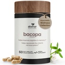 AKSHAR Ayurveda - Bacopa 500 mg Brahmi Supplement, Rejuvenate System, Bacopa piller til støtte kognitiv funksjon for voksne, Vegansk Cruelty Gratis Bacopa Monnieri (60 greve)