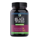 Amazing urter Svart Seed Olje Kapsler - Svart Seed Olje Piller, Svart Cumin Seed Olje Kapsler, Kald Pressed Nigella Sativa Supplement, Svartfrøolje, Ikke GMO, 100% ren - 60 Vegetariske Kapsler, 1000 mg