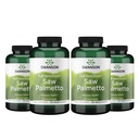 Swanson så Palmetto - Herbal Supplement fremme mannlig prostata helsestøtte - Naturlig hårtilskudd og urin helsestøtte (540 mg 250 kapsler) (4 pakke)