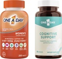 Bundle av én om dagen multivitamin for kvinner 200 greve og én dag kognitivt supplement, 30 kapsler