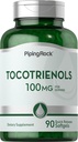 Piping Rock Tokotrienols Supplement | 100mg | 90 Softgels | Ikke-GMO, Glutenfri