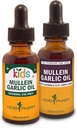 Herb Pharm Mullein hvitløk olje, 1 Oz og barn Mullein hvitløk olje, 1 Oz Herbal gavesett