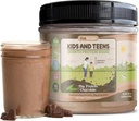 Truweight Growth Protein Shake (Chokolate Milk Flavor, Plant) Naturlig vekst og utvikling Protein pulver for barn og tenåringer - vekt gevinst drikker, akseptert av pediatrikere, Picky Eater Vitamin, alder 5+