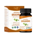Brahmi 120 Tabletter – USDA Organic Bacopa Monnieri Supplement – Støtter fokus, ro og minne – Herbal Nootropic*