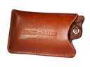 Beard & Bates ekte skinnpouch - For Sandalwood Switchblade | Beskyttende tilbehør tilfelle for Wooden Comb (kun!!)