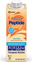 1,5 Cal, 24 greve, Komplett, balansert ernæringsformula for alderen 14+ med GI-betingelser, med 16g protein og prebiotika, for oral eller tubemating, Vanilla, 8-fl-oz karton