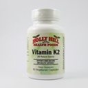 Holly Hill helse matvarer, vitamin K2, 60 vegetariske kapsler