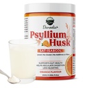 Danodia Foods Organic Psyllium Husk pulver Mild Orange Flavor, 200g (8,8oz) | Sat-Isabgol med 5 tilsatt urter | Unsweeted, Glutenfri, Naturlig Fiber Supplement for Digestiv Helse