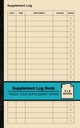 Supplerende loggbok: Enkelt kosttilskuddslogg | Spor ditt tilleggsinntak | Liten