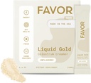 FAVOR Bovine Colostrum Creamer | Grass Fed kyr | pulver pakker for kaffe | MCT olje | flytende gull hele kolostrum | Keto vennlig supermat | laget med smør | bevisst menneskelig helse [uovertruffen]